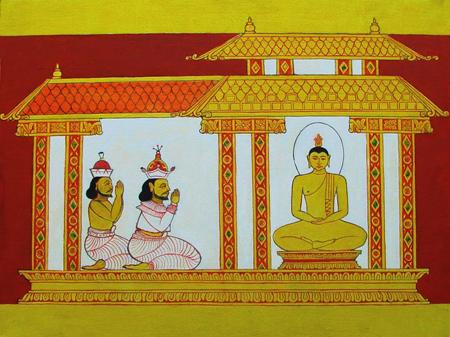 佛陀與波斯匿王的故事：若無常將至