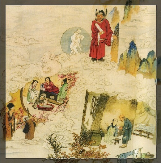 三尺頭上有神明，善惡在冊筆筆清