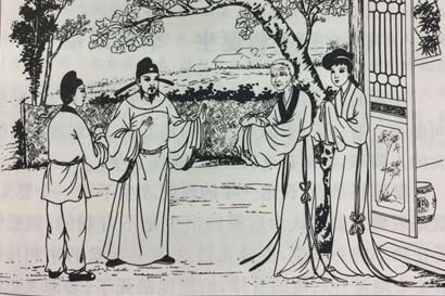 年輕女子賣身葬父小吏行善老來得子