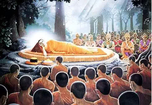 在佛陀圓寂之前，阿難尊者問了哪四個問題