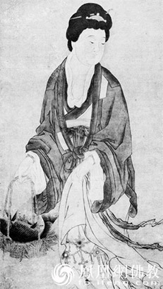 觀世音菩薩的傳說「金沙灘頭馬郎婦」