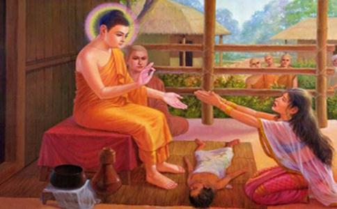 佛陀用一件事幫助女子走出兒子病逝的悲傷