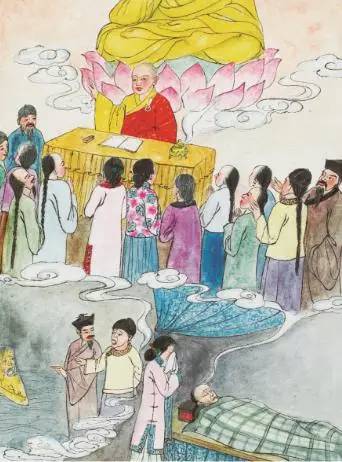 持齋素食者，念佛功德大