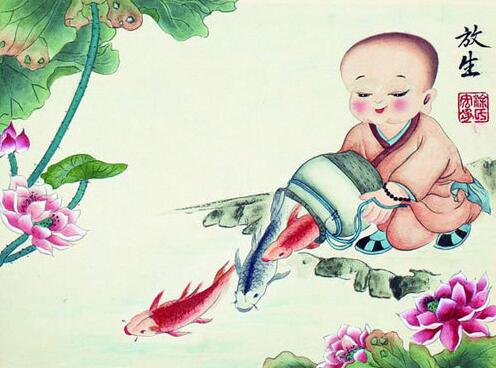 放生會得善行感應