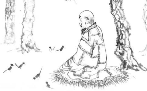 法持禪師為什麼要把遺體放在山間讓鳥獸分享？