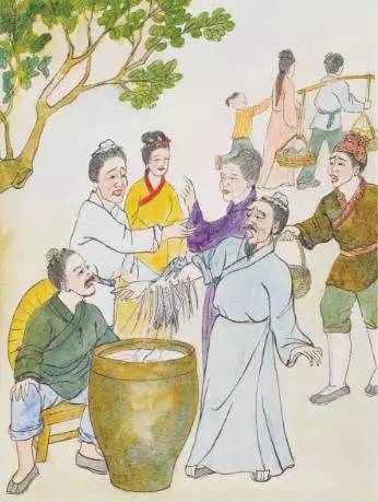 某甲嗜好吃鱔魚，終被鱔魚報仇而死