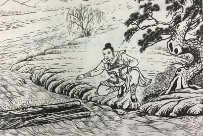 逃亡將軍發願戒殺當下感應絕處逢生