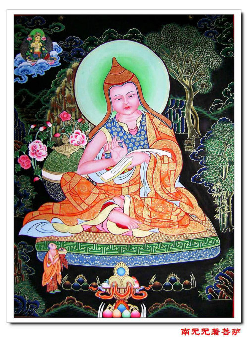 接收虱子—無著菩薩的自他相換