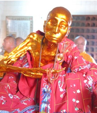 慧寬法師成就肉身舍利