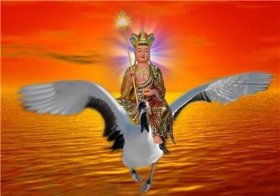 誦地藏經，使鬼道中亡魂超生