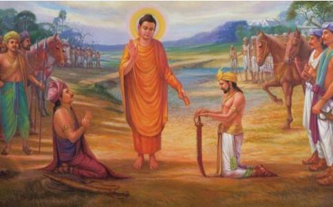 為何佛陀要穿著破損袈裟進城乞食？