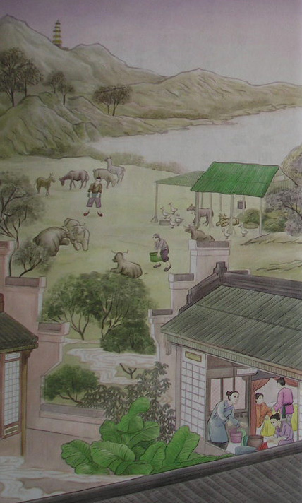 蓮池大師戒殺放生文圖說：挽回造化