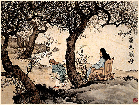 二十四孝的故事：閔損蘆衣