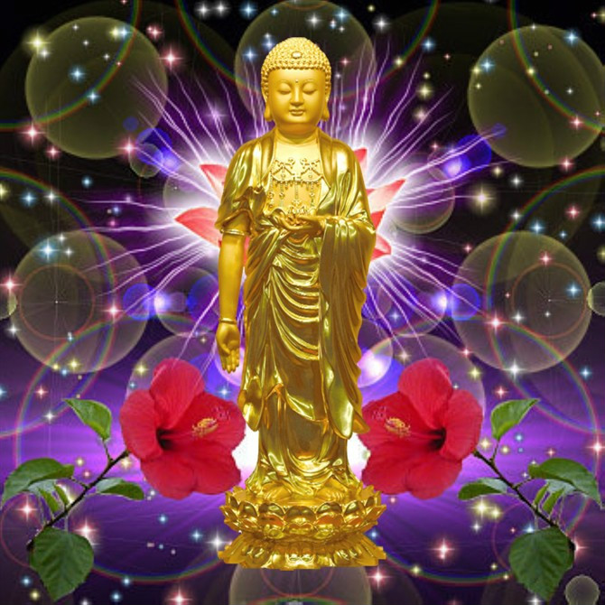 神識已落濩湯地獄，誠念彌陀救至凈土