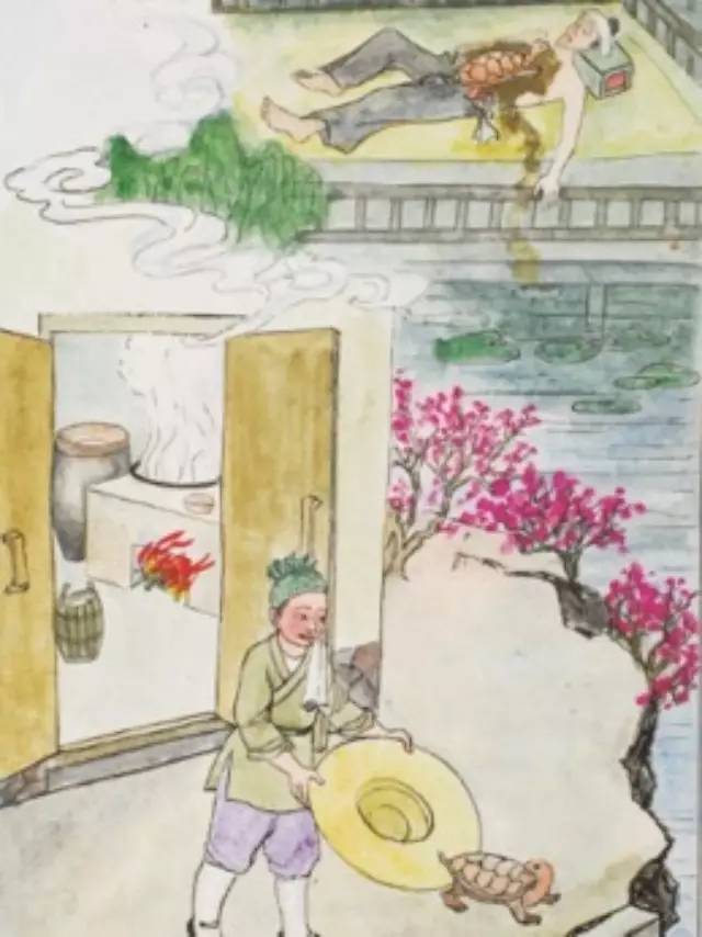 放生的大鱉來報恩，疾病因而痊癒