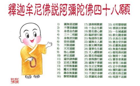 怎樣向有緣人介紹阿彌陀佛四十八願？