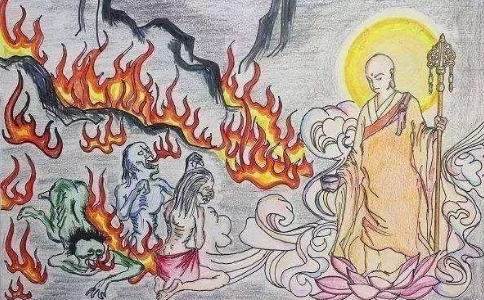 四位高僧大德施食的故事