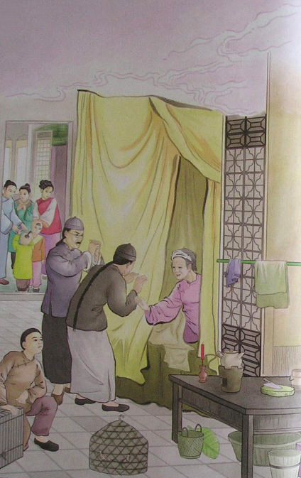 蓮池大師戒殺放生文圖說：仁賢致福