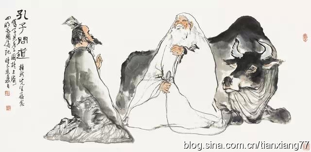 孔子拜見老子，回來後三天不說話